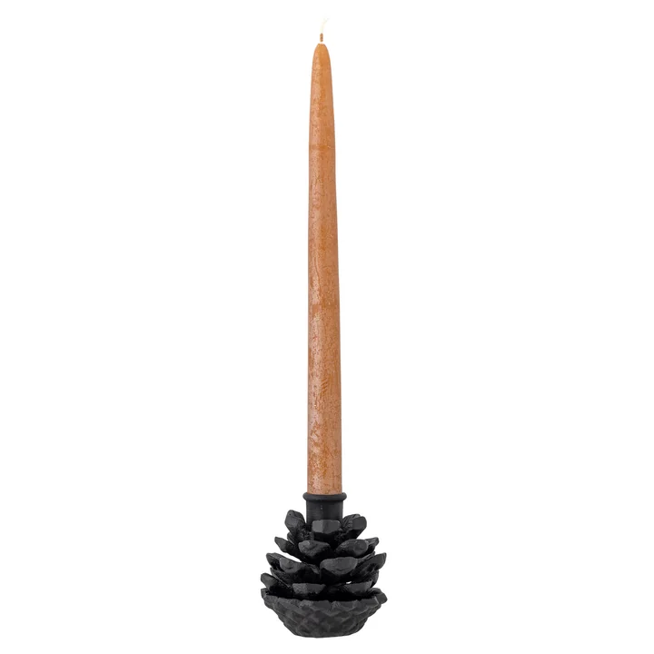 Bloomingville - Fernie Kerzenhalter, H 9 cm, schwarz