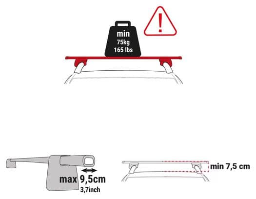 Tente de Toit Gonflable Quechua MH900 2 Personnes Vert