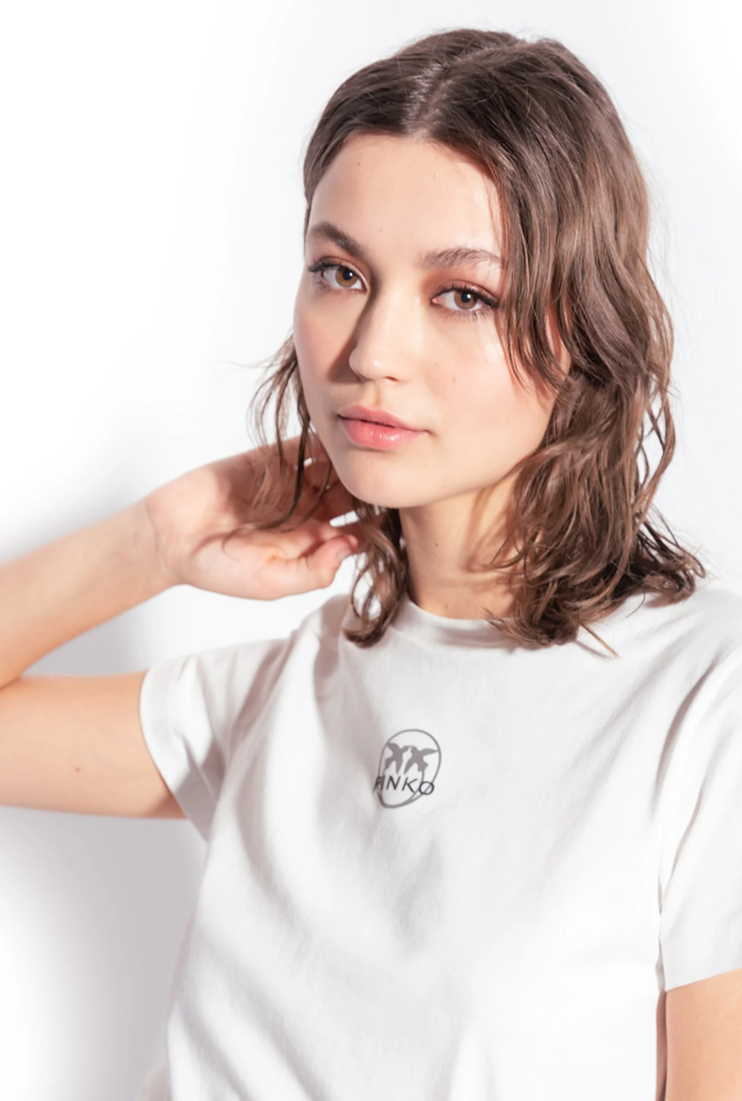 T-shirt à logo imprimé | Blanc