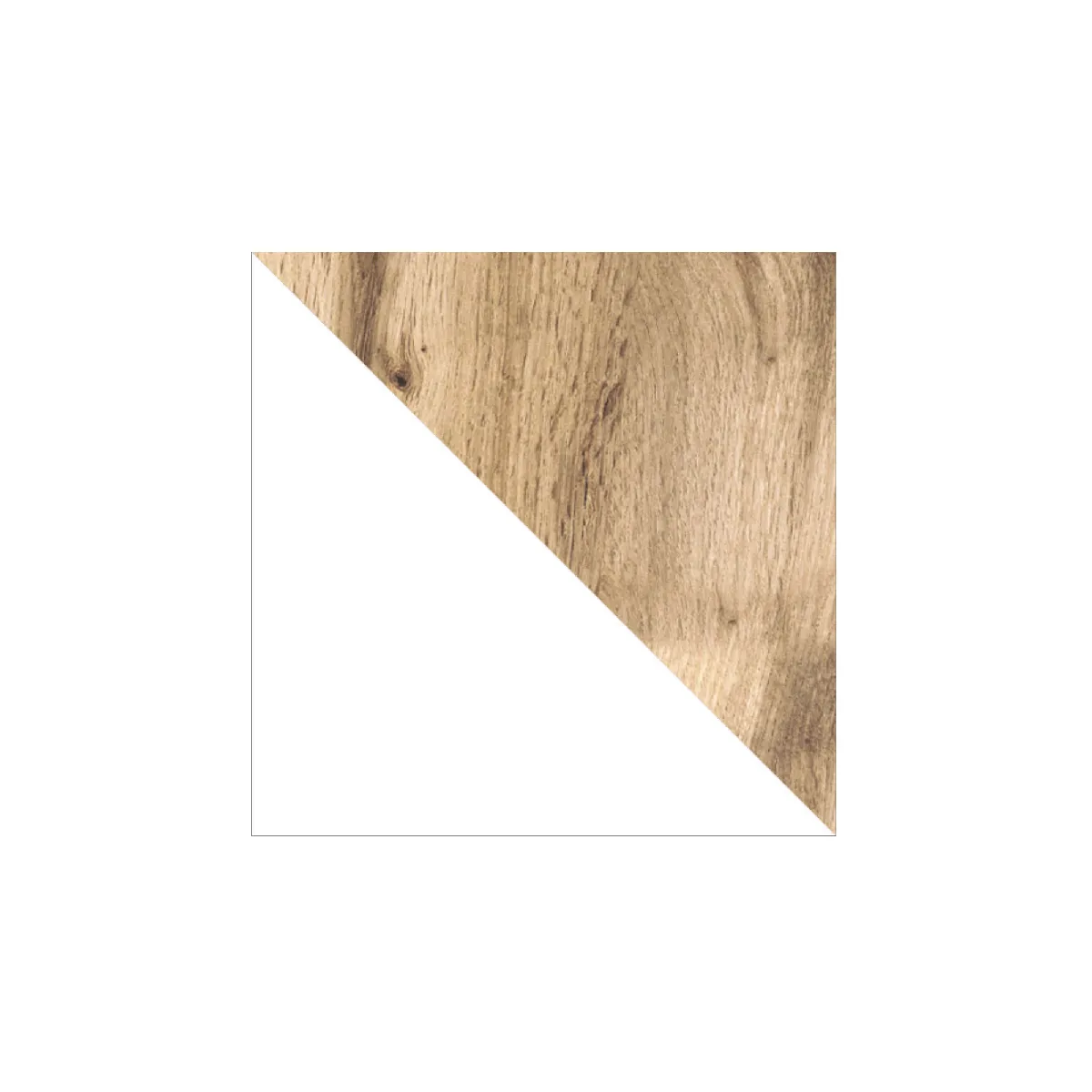 BESTMOBILIER Olga Meuble TV bois et blanc