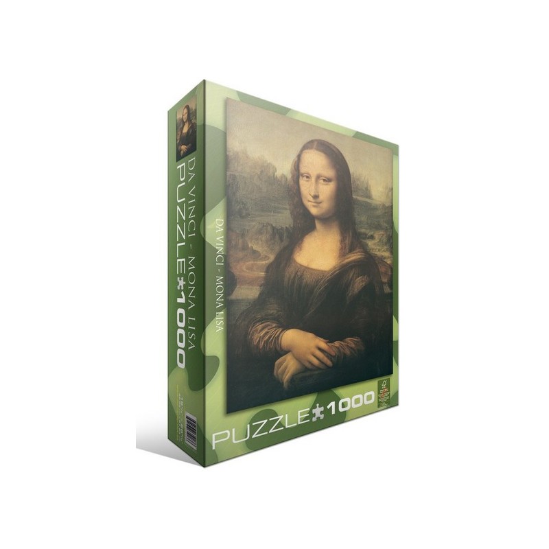 Puzzle 1000 pièces : Léonard de Vinci - La Joconde