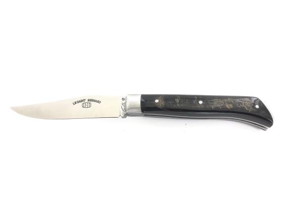 Le Saint Bernard Buffle Brut Couteau de Poche - Le Savoyard par Fontenille Pataud