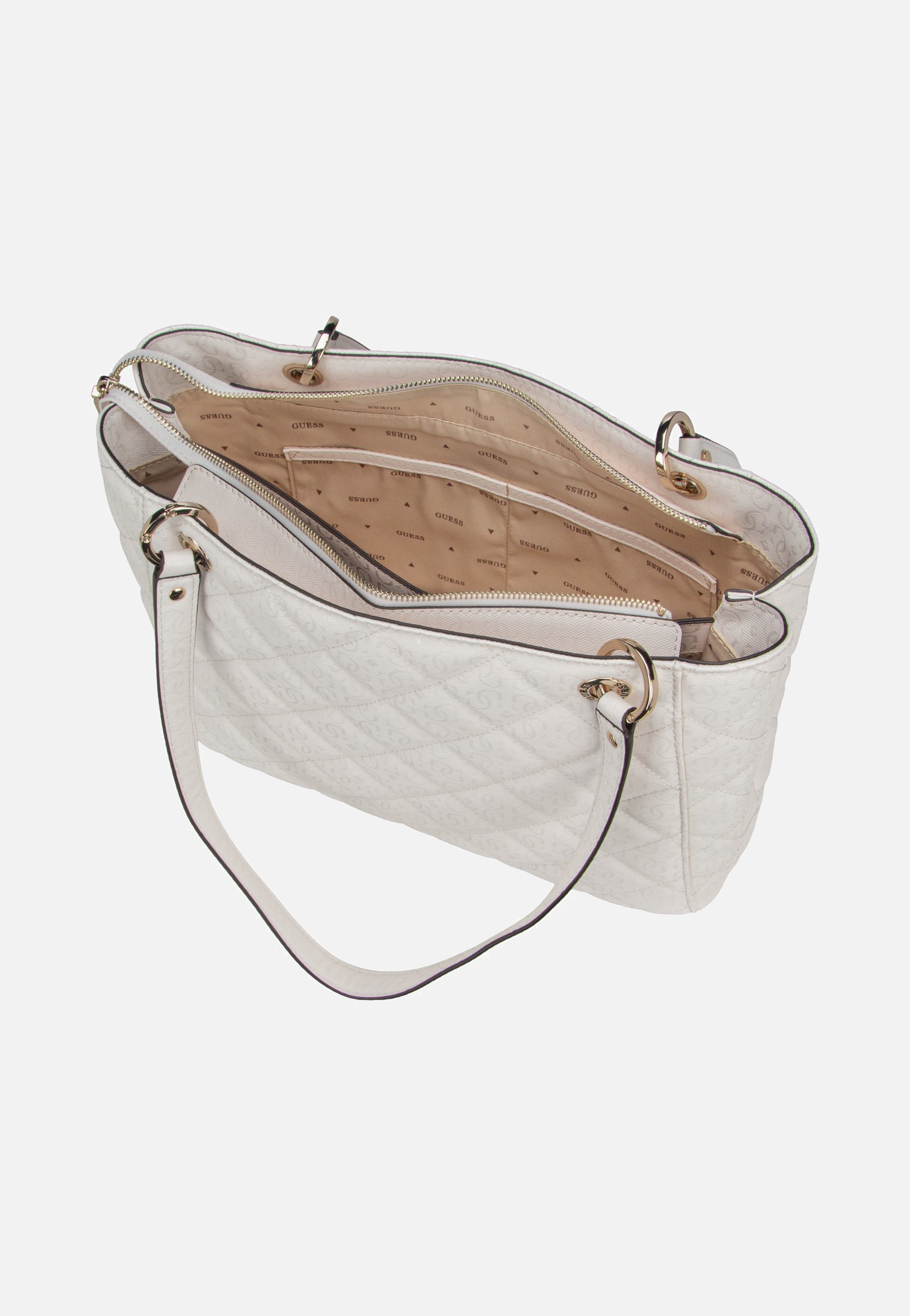 Libby Noel Tote 12250 Off White - Tote Bag