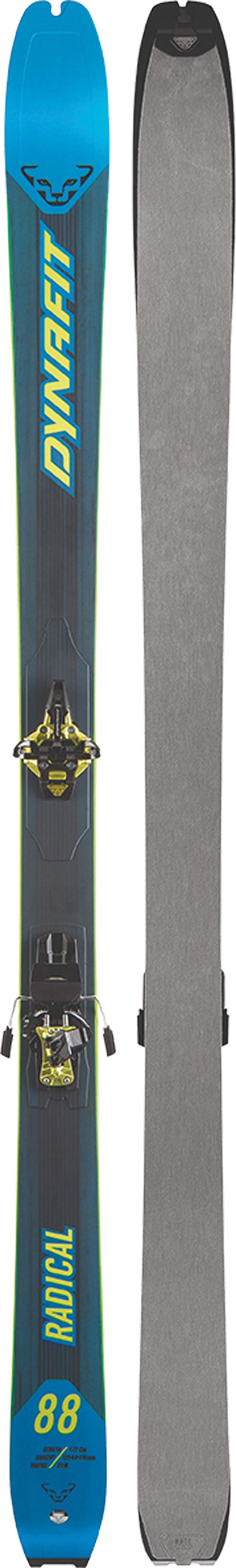 Radical 88 Ski Set (Pre-Mounted)