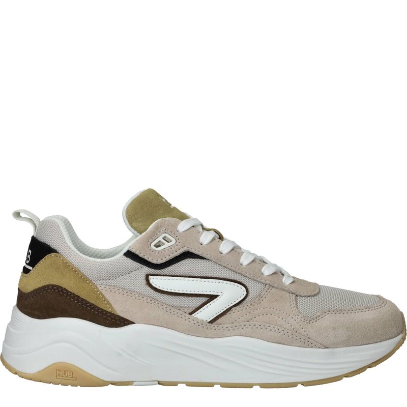 HUB Glide S43 Sneakers Beige Heren