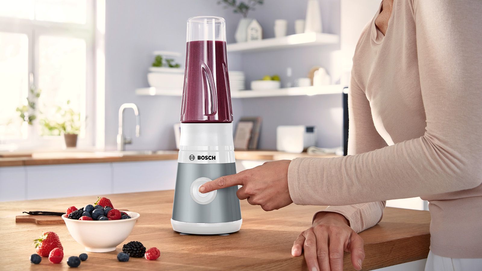Liquidificador VitaPower Série 2 450W em aço inoxidável MMB2111T