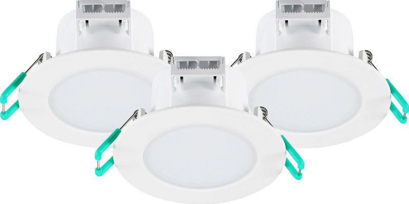 Sylvania - Start LED - Inbouw Spot - 4.8W - 500lm - 3000K - IP65 - 3 Stuks