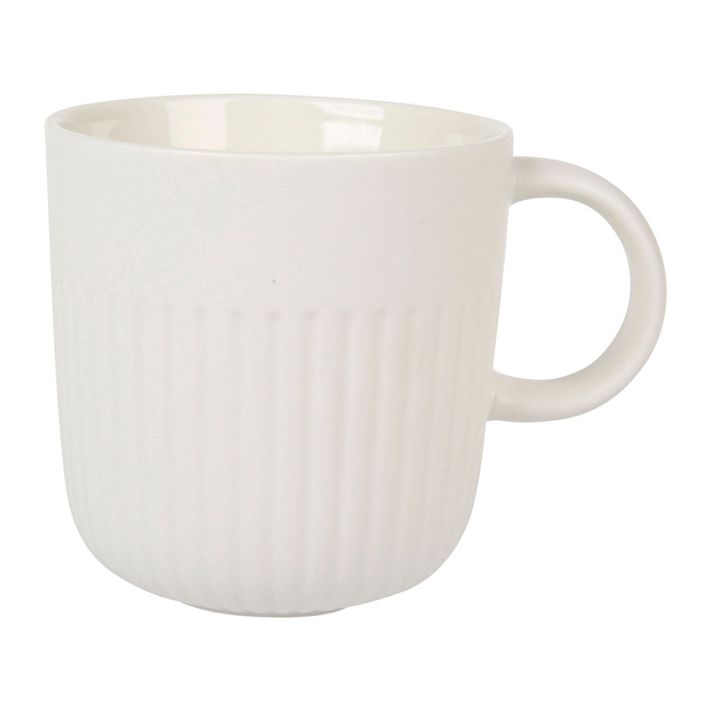Mug REGA porcelaine blanc 28cl