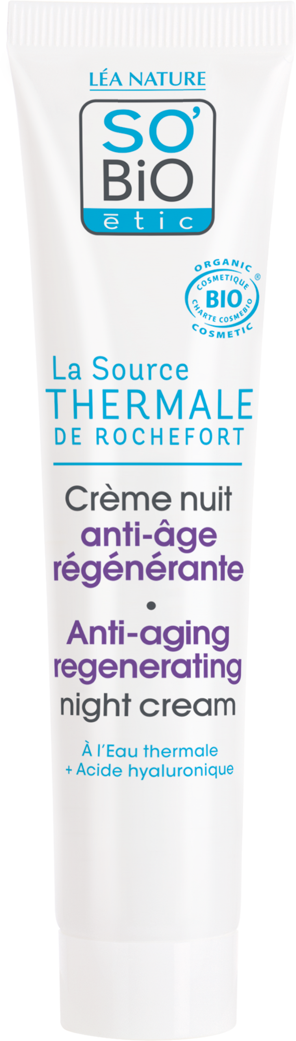 LÉA NATURE SO BiO étic  La Source Thermale Regenerierende Anti-Aging-Creme, 40 ml