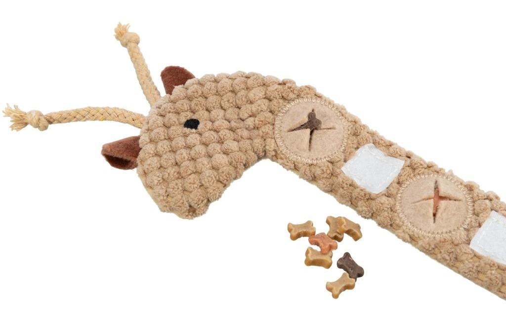 Hunde-Spielzeug Snack Giraffe, Plüsch, 50 cmHunde Spielzeug