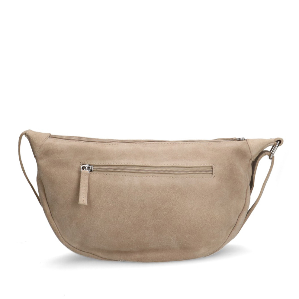 Beige suède bum bag
