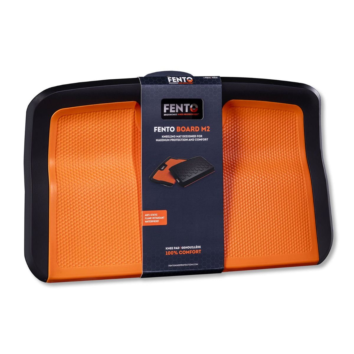 FENTO BOARD M2 Kniebeschermer met magnetisch opbergvak - F280520