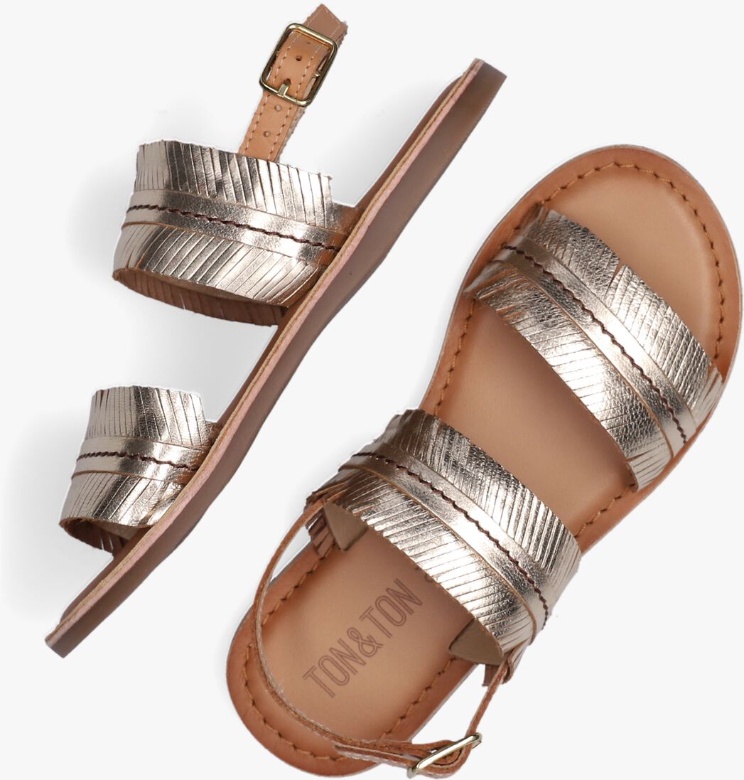 TON & TON gouden ton & ton sandalen pl_om005-a