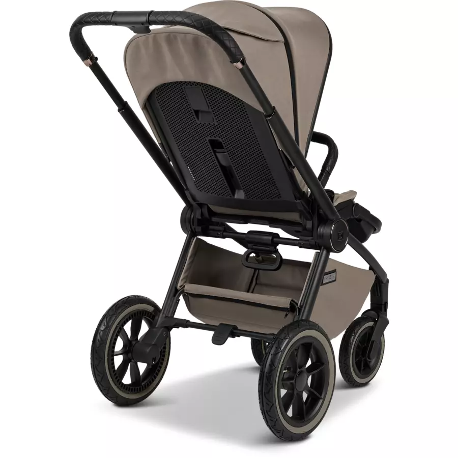MOON Kombikinderwagen Resea Edition+ mudblack matt