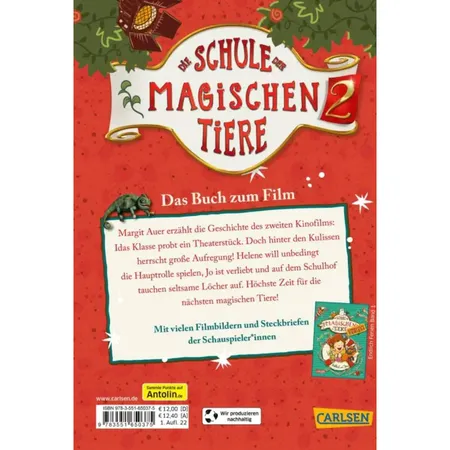Carlsen Die Schule der magischen Tiere 2: Das Buch zum Film