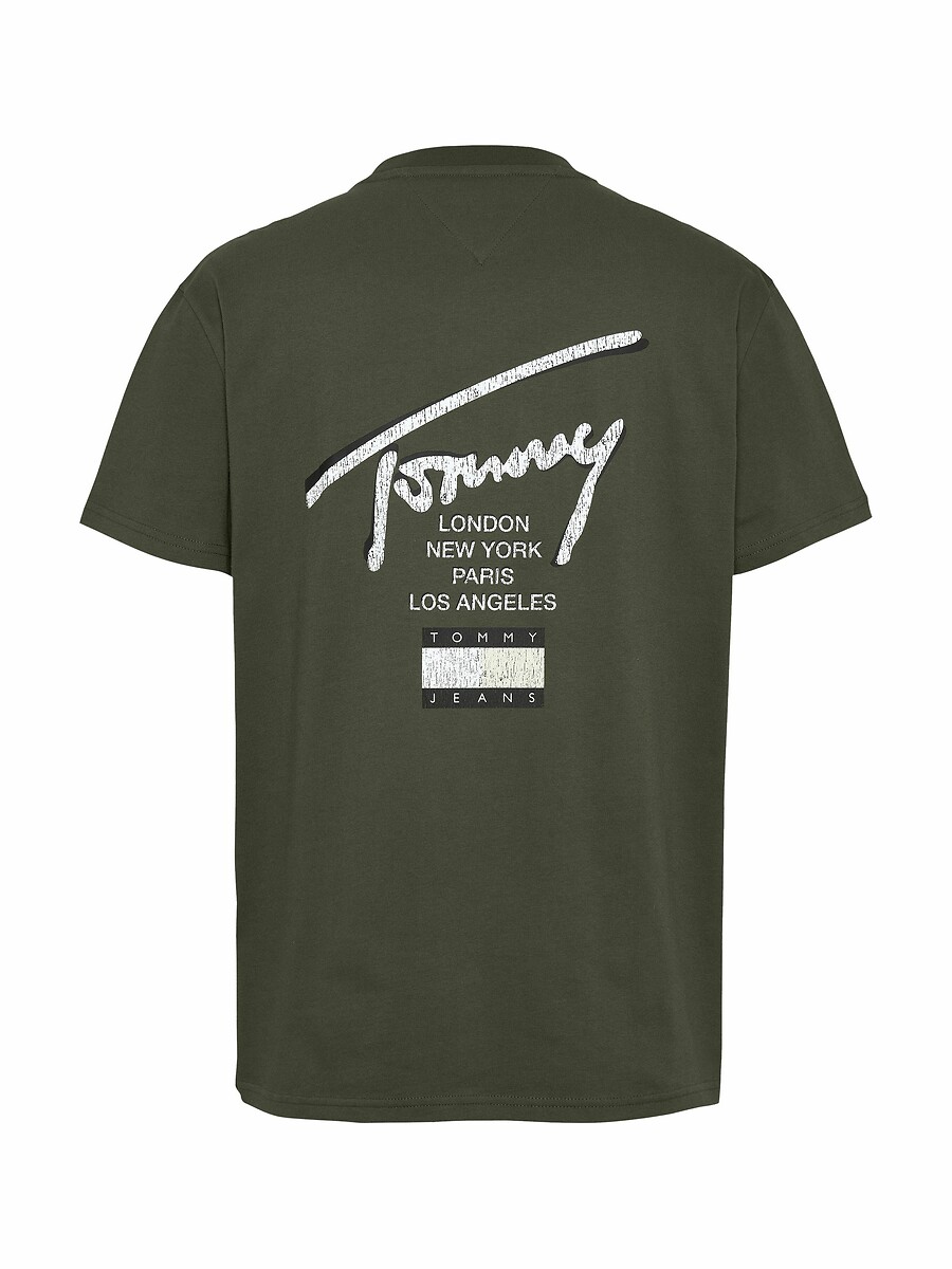 TOMMY JEANS<br>Camiseta de gola redonda exclusiva