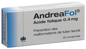 ANDREAFOL Tabletten 0.4mg, 30 Stück