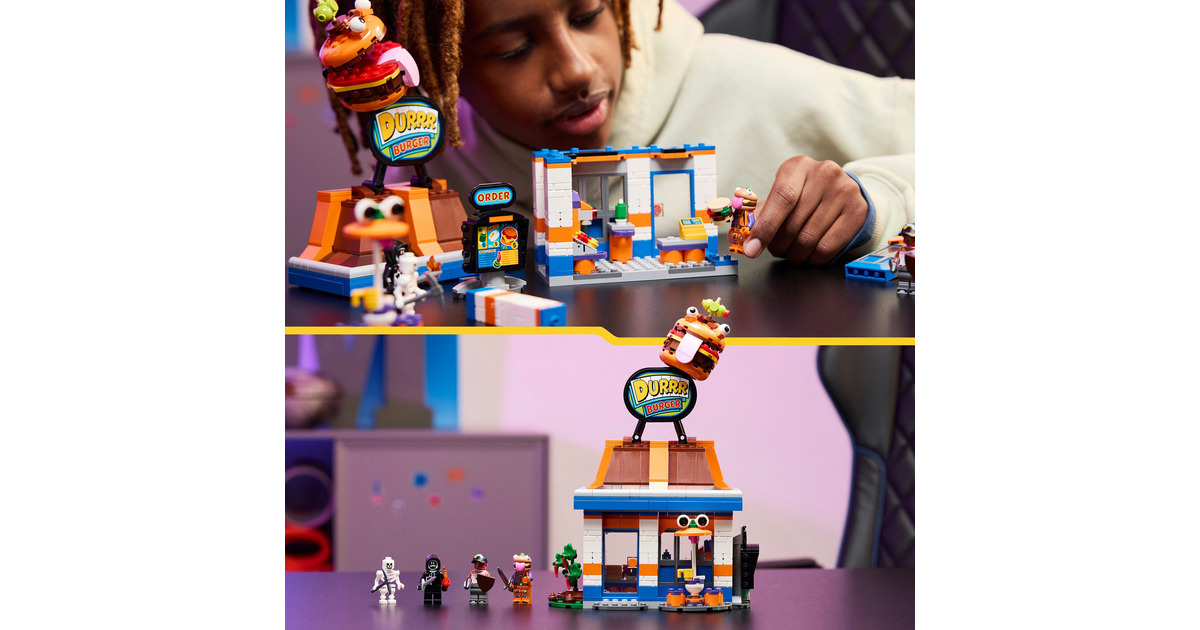 LEGOFortnite - Durrr Burger restaurant Constructiespeelgoed  (77076)