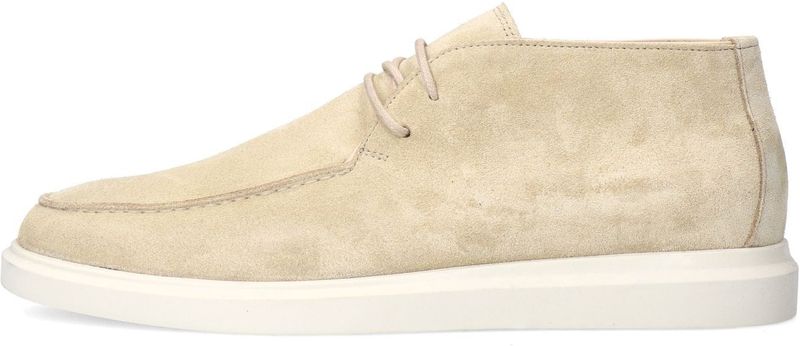 Manfield - Veterlaarzen - Beige - Suède
