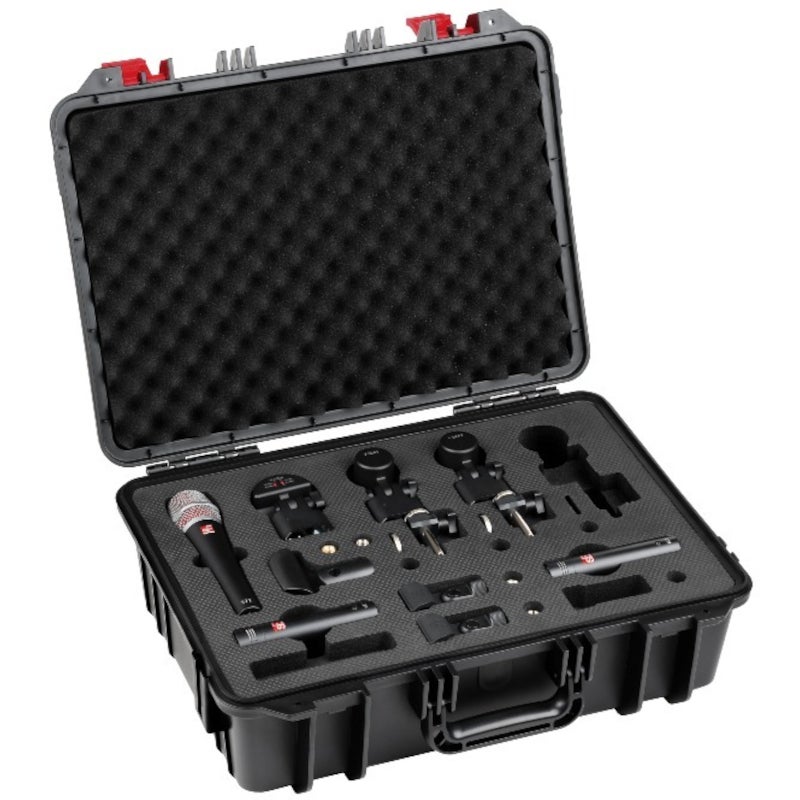 SE Electronics V Pack Club Standard drum microfoonset met koffer