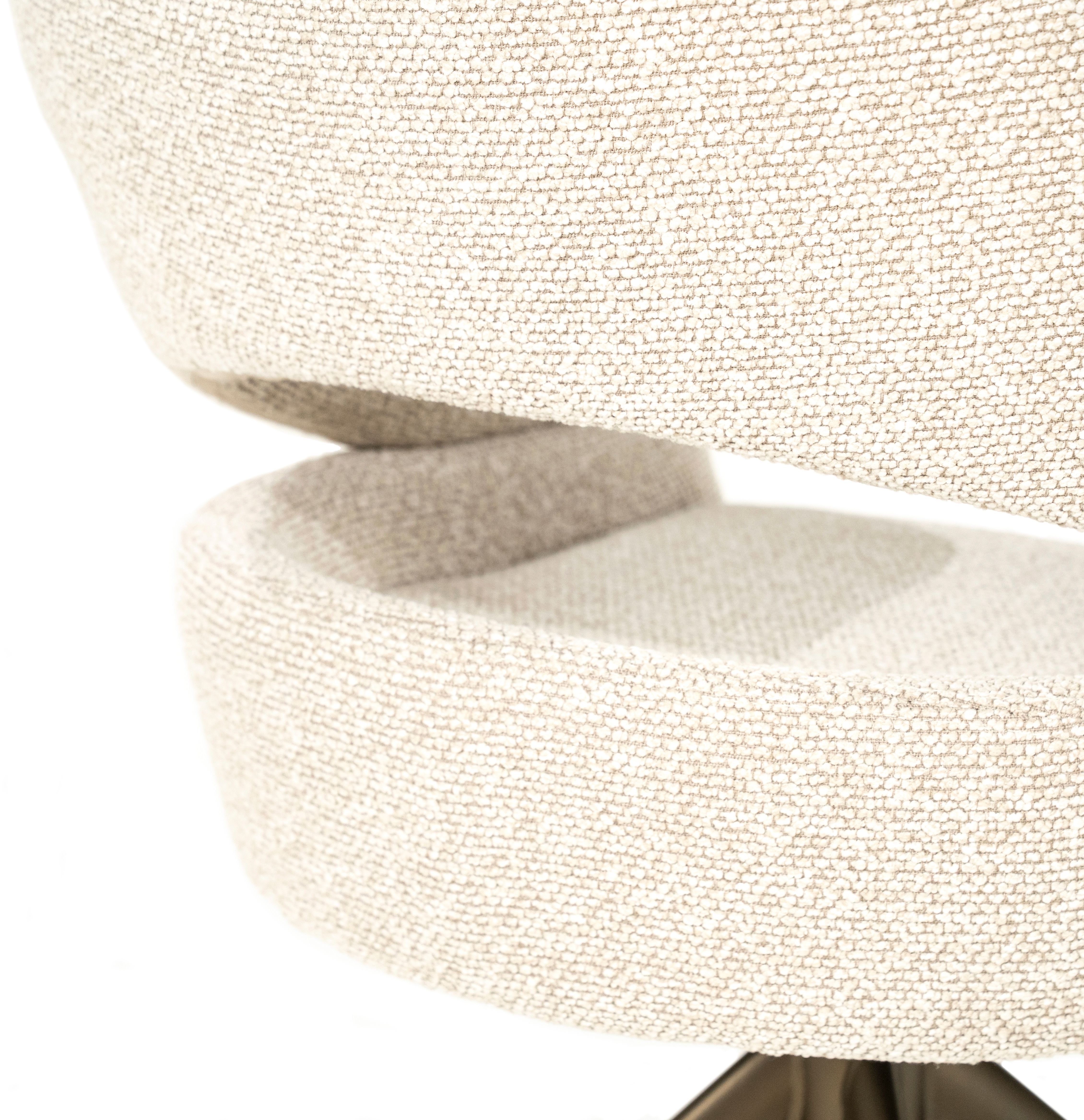 Eetkamerstoel Beige 96456 Hailey B58 x D60 x H80.5 cm