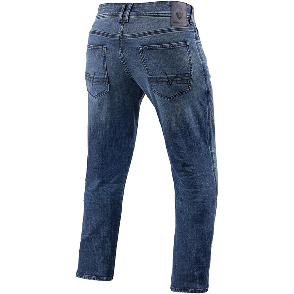 Rev'it - Jean Detroit 2 TF - long Bleu