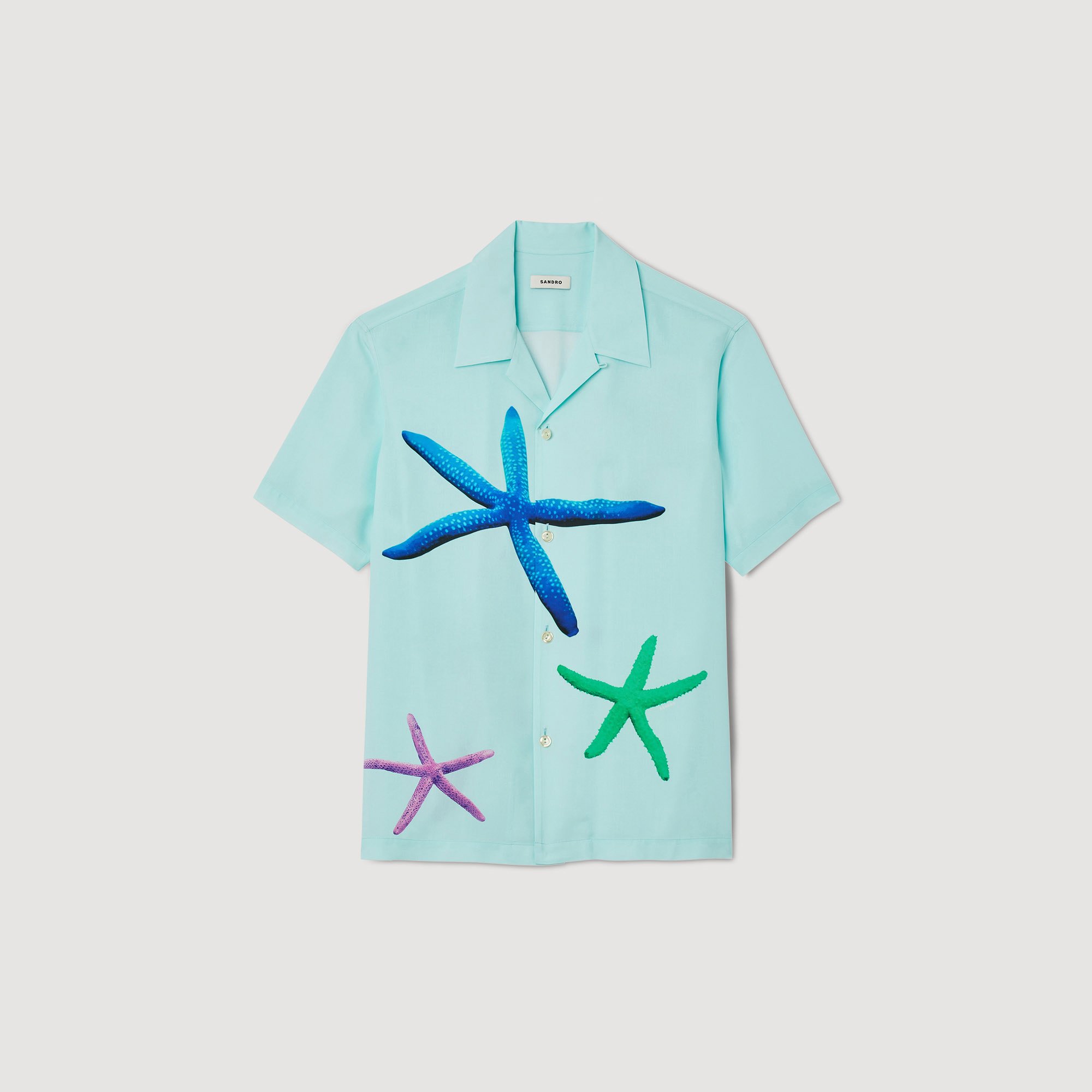 Chemise imprime etoiles de mer