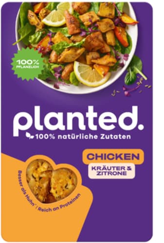 planted.chicken Kräuter Zitrone VEGAN