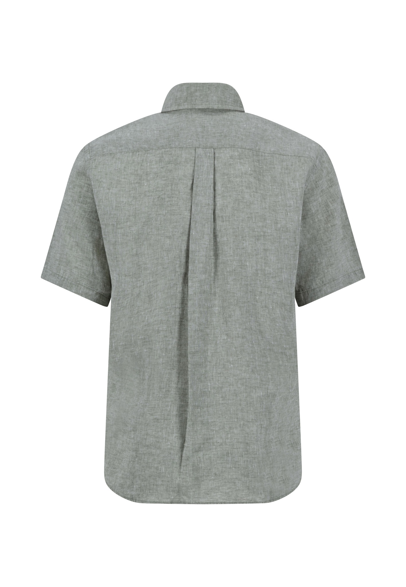 FYNCH-HATTON Leinenhemd , kurzarm, mit Brusttasche