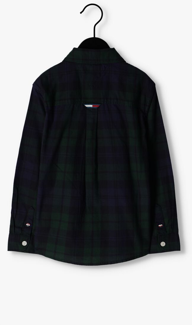 TOMMY HILFIGER groene tommy hilfiger casual overhemd black watch check shirt
