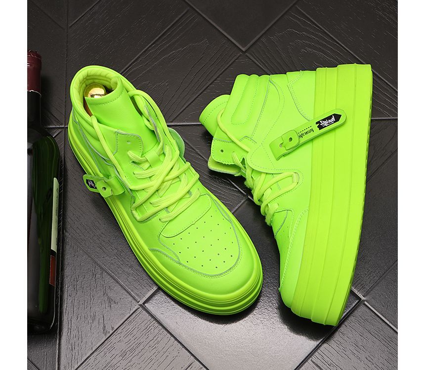 Mr Ozera - Platform High-Top Sneakers