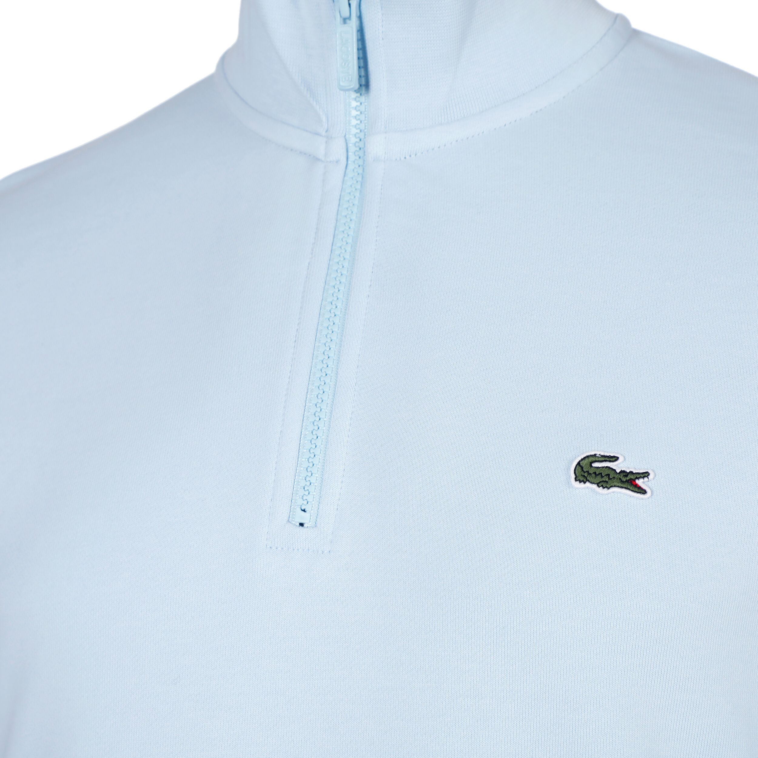 Lacoste High Neck Sweat-shirt Hommes - Bleu Clair