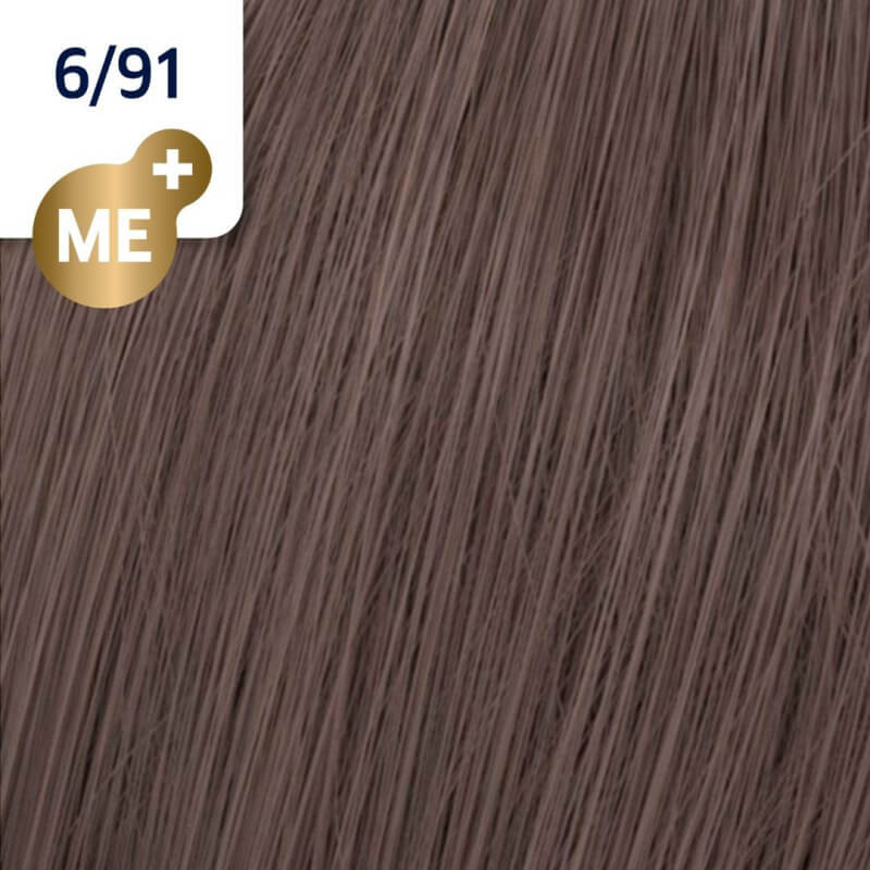 Coloration Koleston Perfect ME+ 6/91 blond foncé fumé cendré Wella 60ML