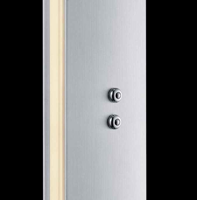 BANKAMP LED Deckenfluter PURE F nickelfarbig