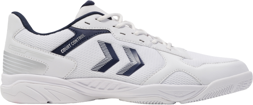 Court Control II Unisex White/Black Iris