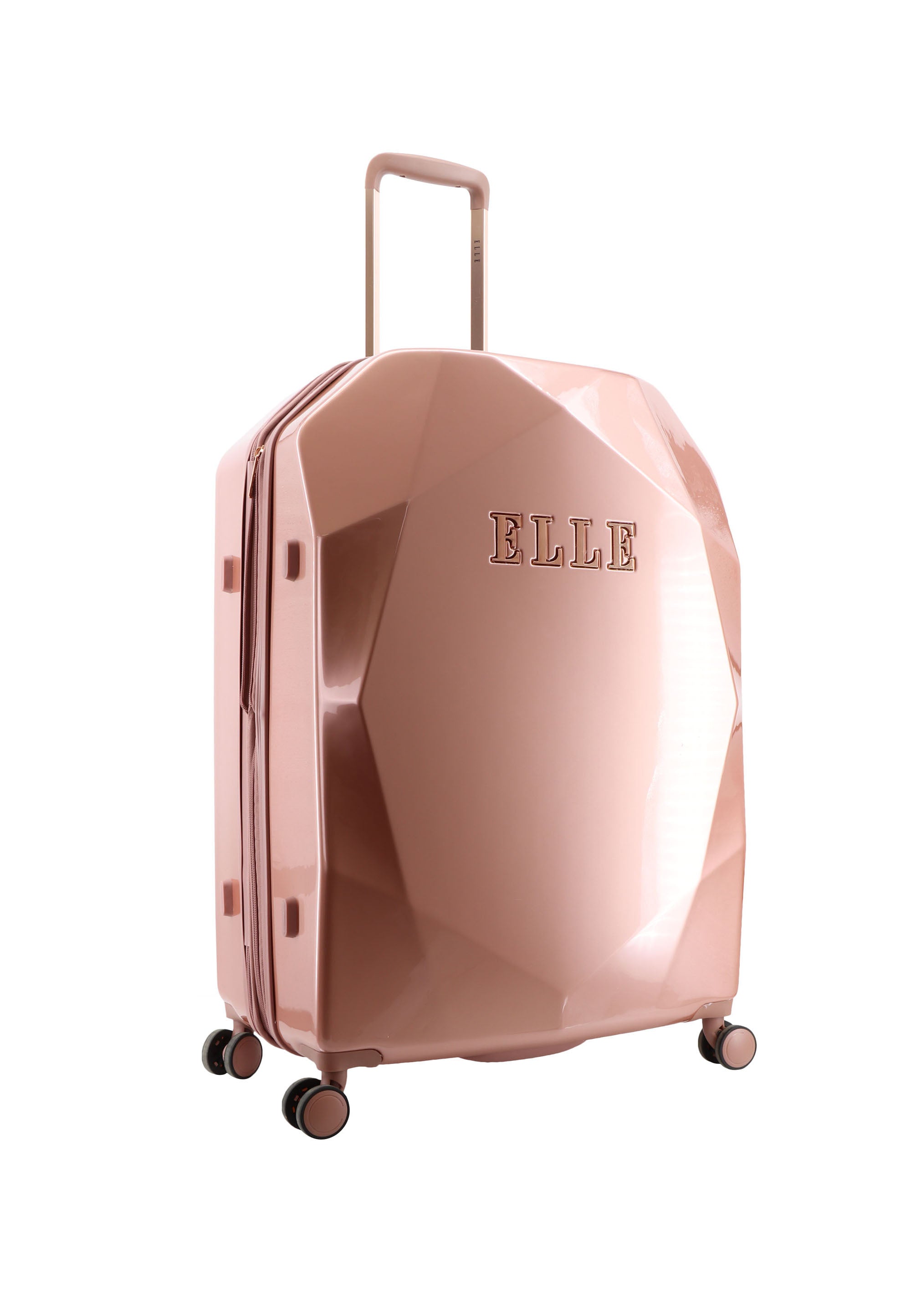 ELLE Diamond 76.5 cm reiskoffer - Pink