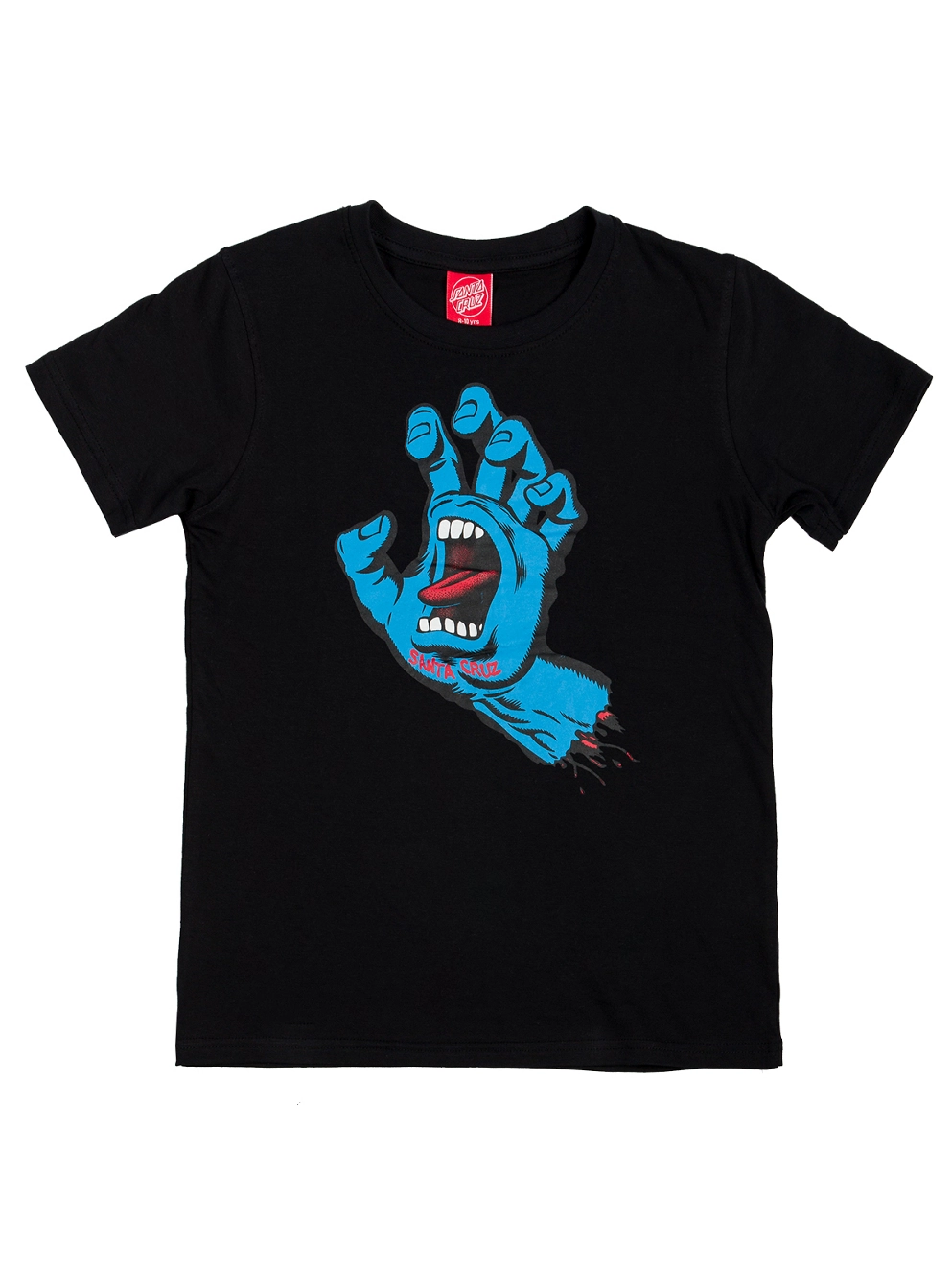 Santa Cruz Screaming Hand Kids T-Shirt black