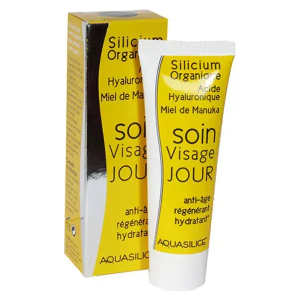Aquasilice Creme Facial Diurno Antienvelhecimento com Mel de Manuka 50ml
