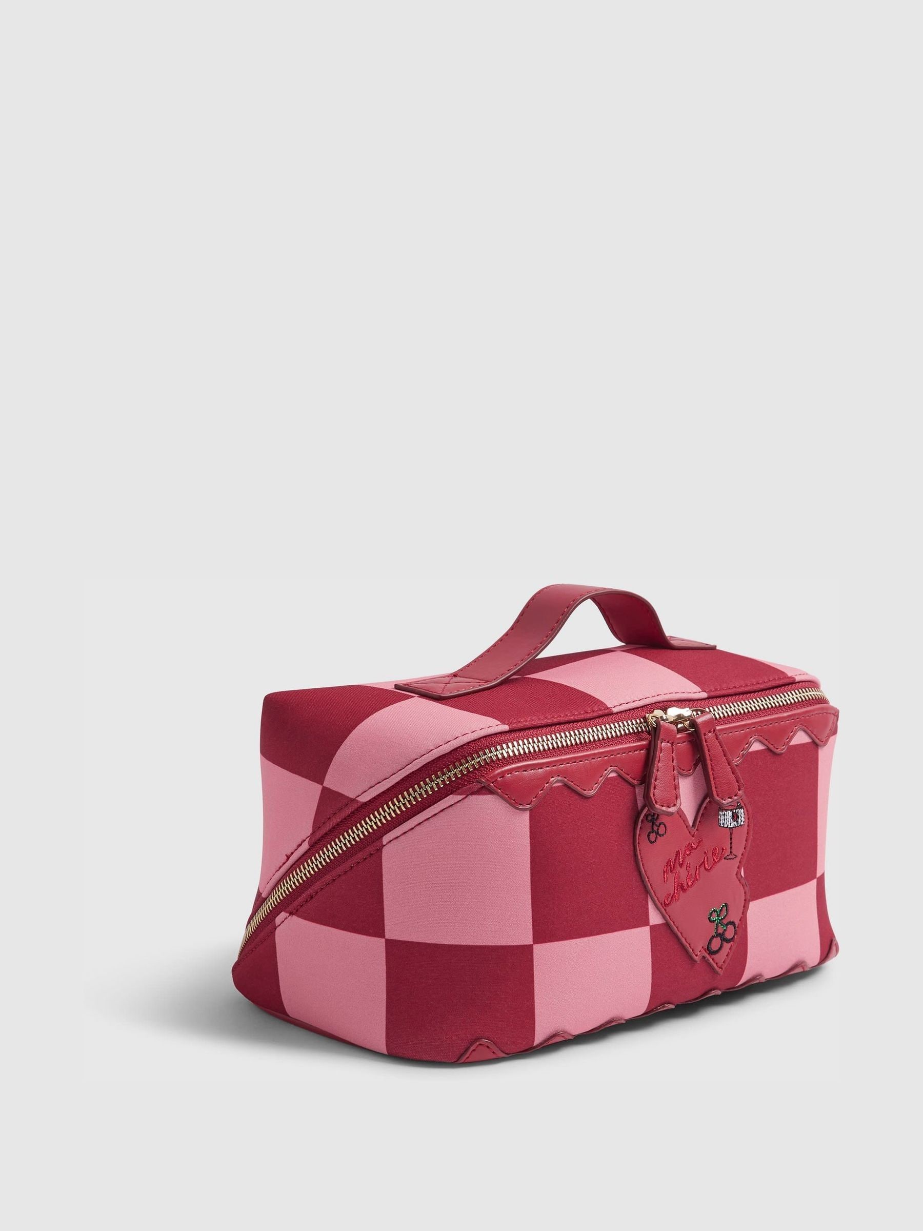 River Island Nephthys Collab Heart Make Up Bag