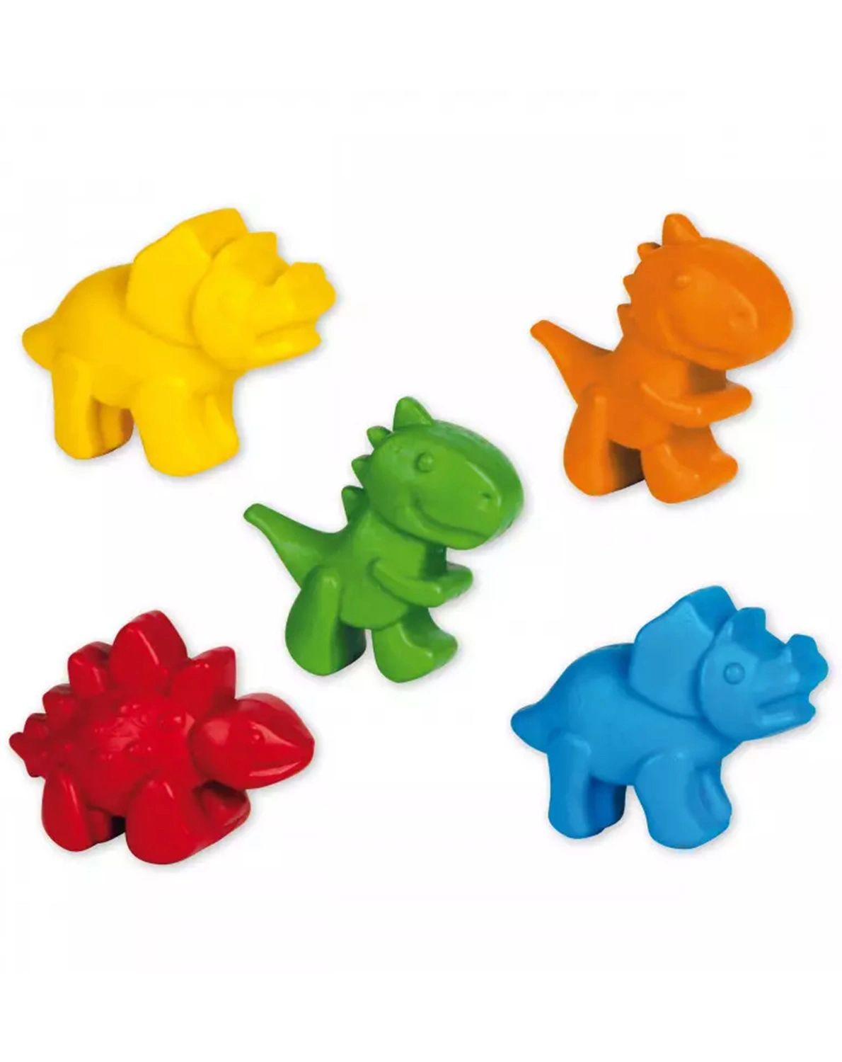 3D Wachsmalstifte TAPIRELLA - DINO 5 Stück