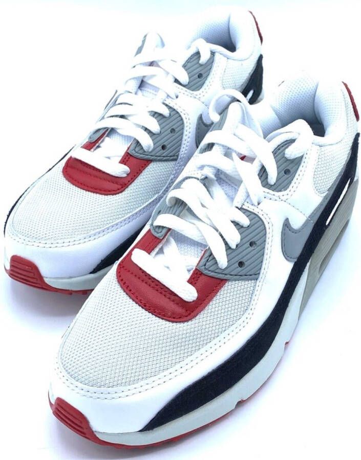 Nike Air Max 90 Junior Photon Dust Varsity Red White Particle Grey Kind