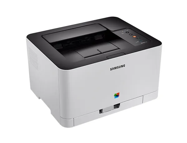 Samsung Xpress SL-C430, Laser, Farve, 2400 x 600 dpi, A4, 18 sider pr. minut, Sort, Hvid