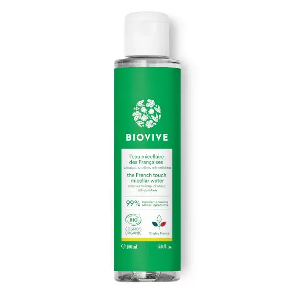 Água Micelar Facial Orgânica Biovive 150ml