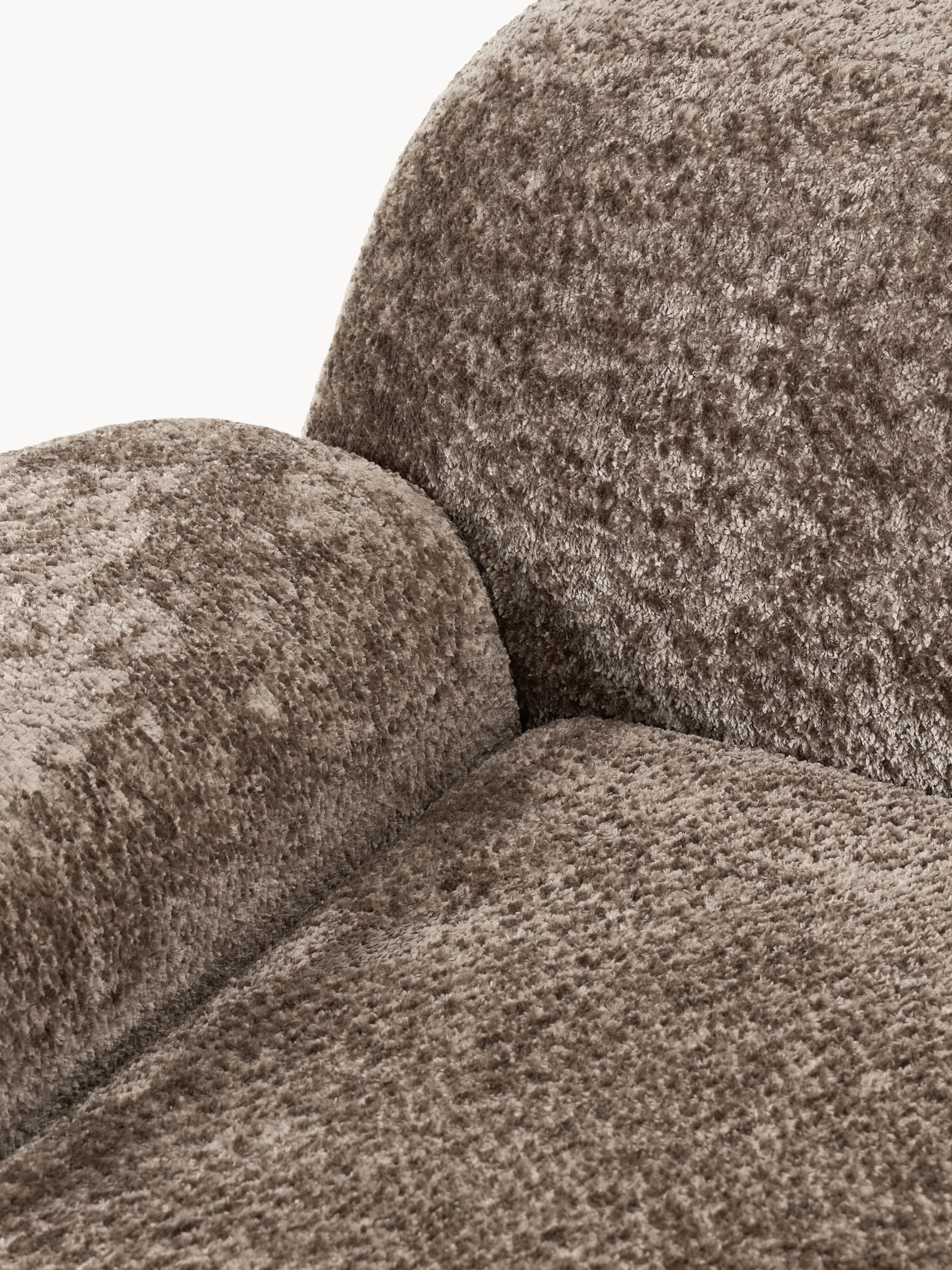 Loungefauteuil Wolke van teddy-bouclé
