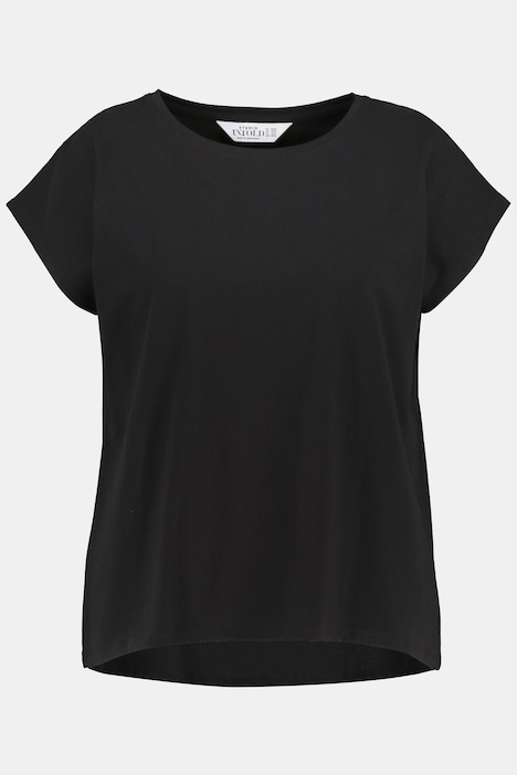 T-Shirt, Oversized, Rundhalsausschnitt, Halbarm, Doppelpack