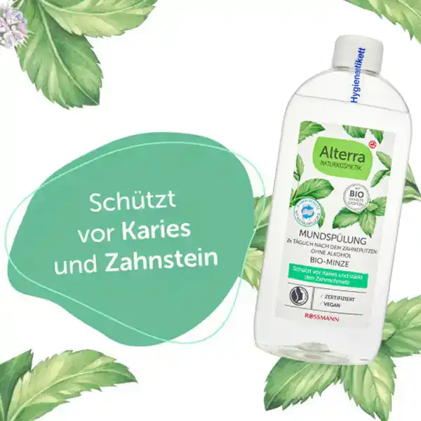 Mundspülung Bio-Minze
