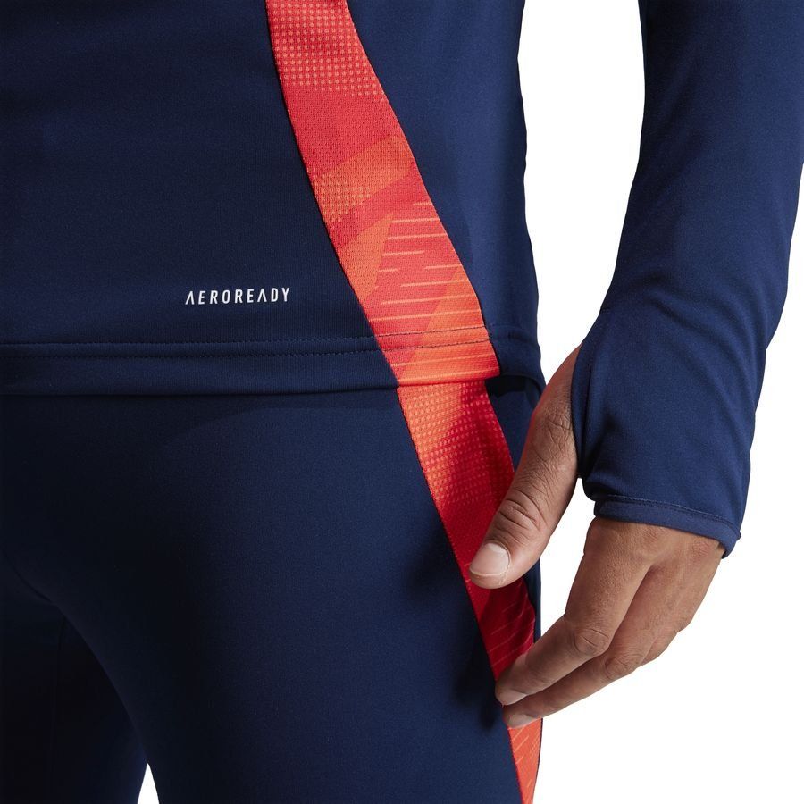 Manchester United Maillot d'Entraînement Tiro 24 - Bleu/Rouge