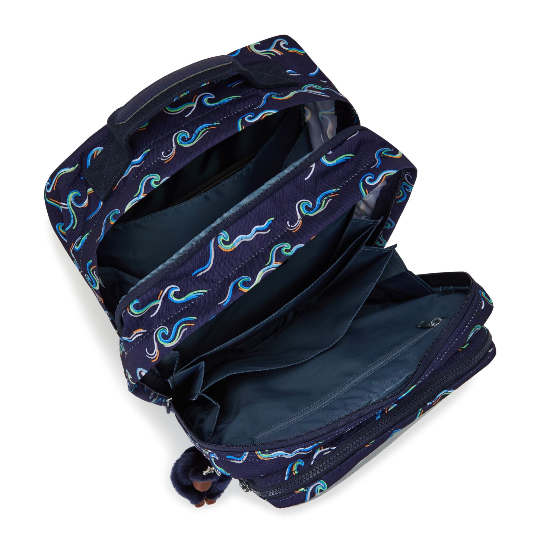 SCOTTY Grand Sac à Dos avec Housse pour Ordinateur Portable - Fun Ocean Print