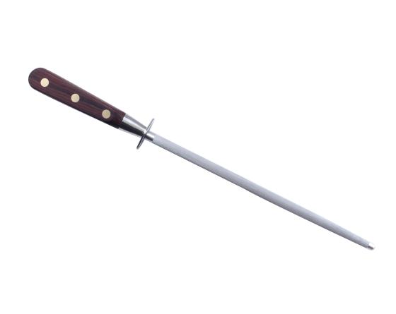 Fusil Rond 25 cm - Embase Forgée - Manche Stamina - Rivets ALU Couteaux de cuisine professionnel