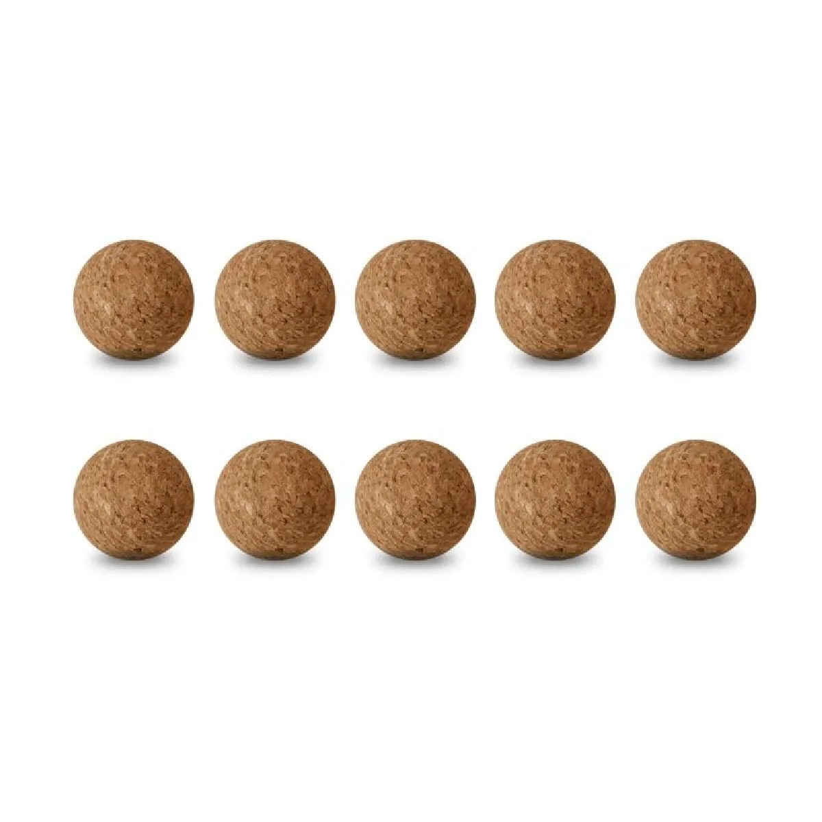 play4fun Balles en liège Baby-foot - 10 pcs